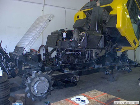 Image 3 - Rebuilding process from Rocky Mountain Snow Cats