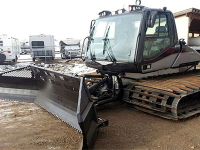 Bombardier model snow groomer sold by Rocky Mountain Snow Cats.