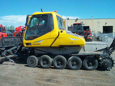 Bombardier model snow cat sold by Rocky Mountain Snow Cats.
