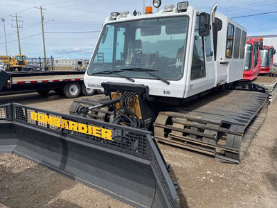 BR400 Bombardier model snow cat sold by Rocky Mountain Snow Cats in 2023.