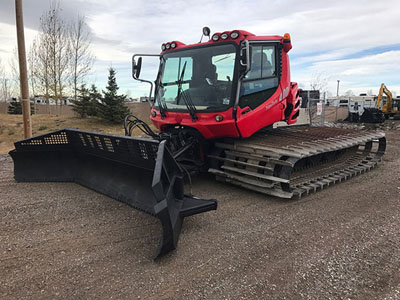 Pisten Bully PB400 model snow grooming equipment sold by Rocky Mountain Snow Cats.